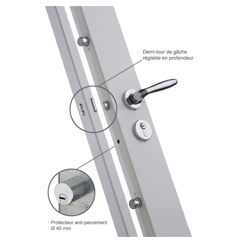 Serrure multipoints