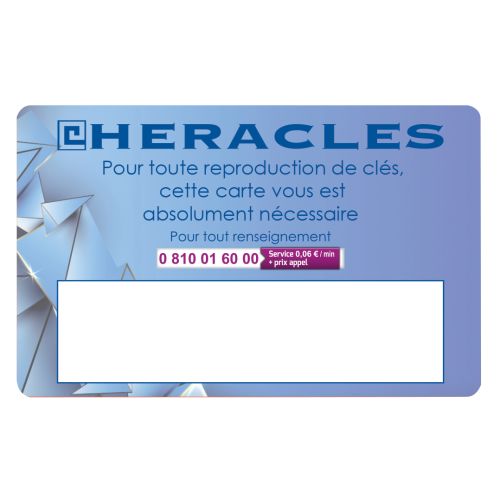 Cylindre européen HERACLES Y7C+ – Double entrée